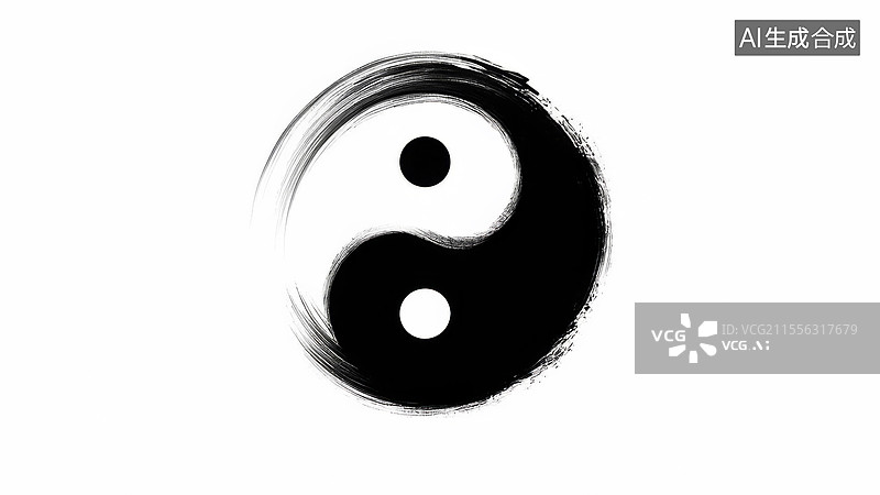 【AI数字艺术】阴阳八卦 五行太极图片素材