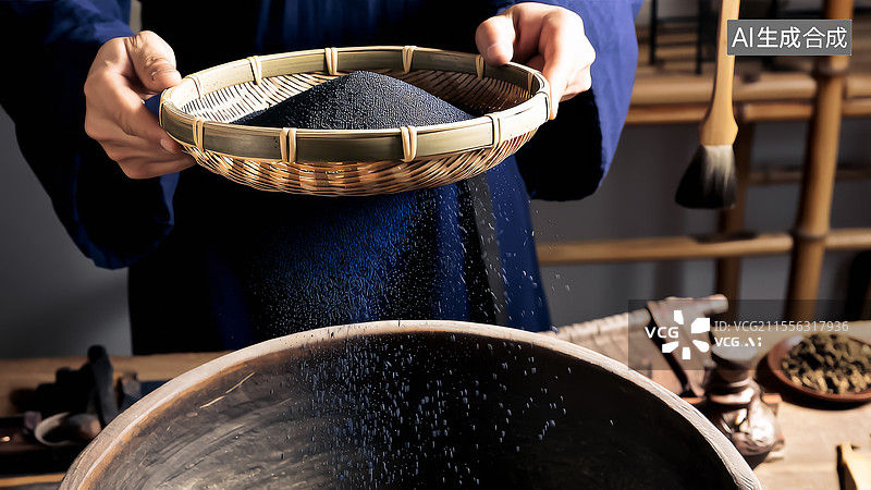 【AI数字艺术】四大发明之一火药发明图片素材