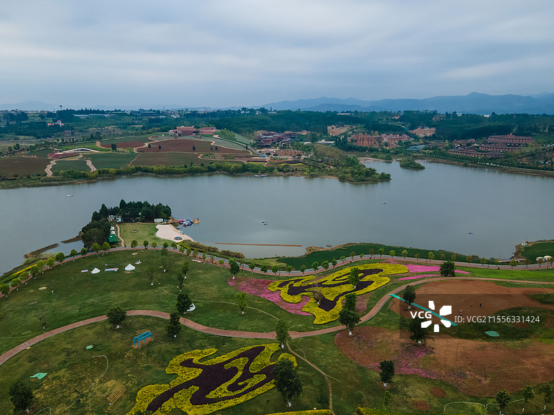 云南省红河州弥勒市东风韵艺术小镇图片素材