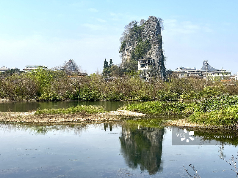 桂林伏波山图片素材