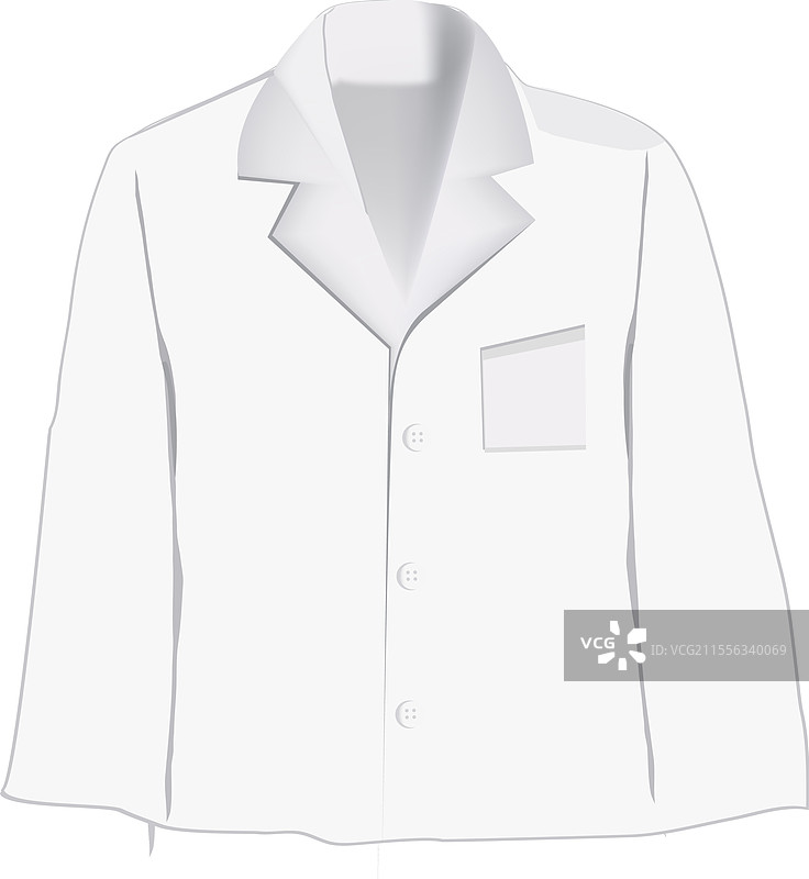 代表医疗的白色实验室外套图片素材