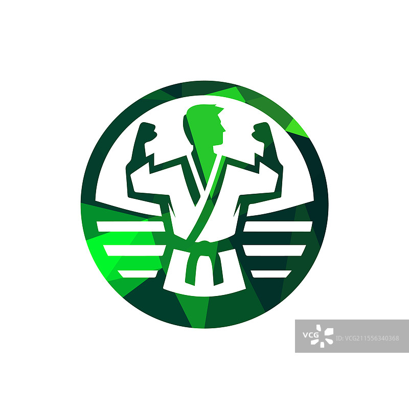 武术家标志设计图片素材