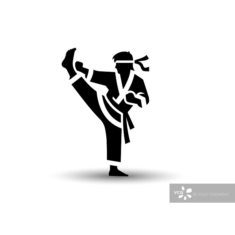 武术家标志设计图片素材