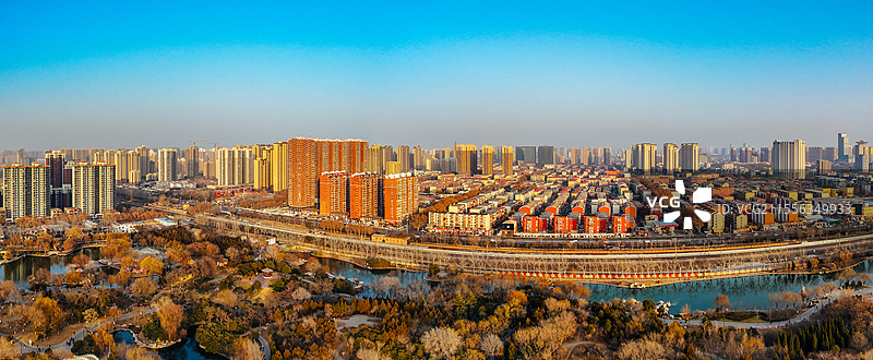 邯郸 丛台区 中华北大街 丛台公园 城市图片素材