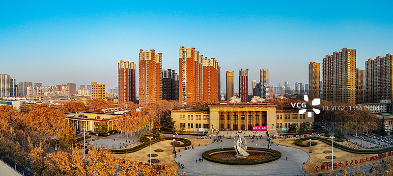 邯郸 丛台区 中华北大街 丛台公园 城市图片素材