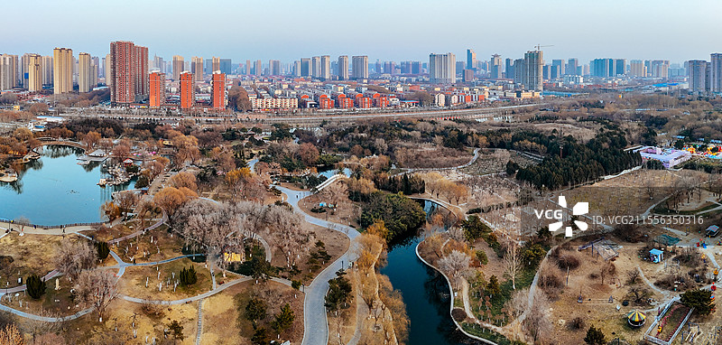 邯郸 丛台区 中华北大街 丛台公园 城市图片素材