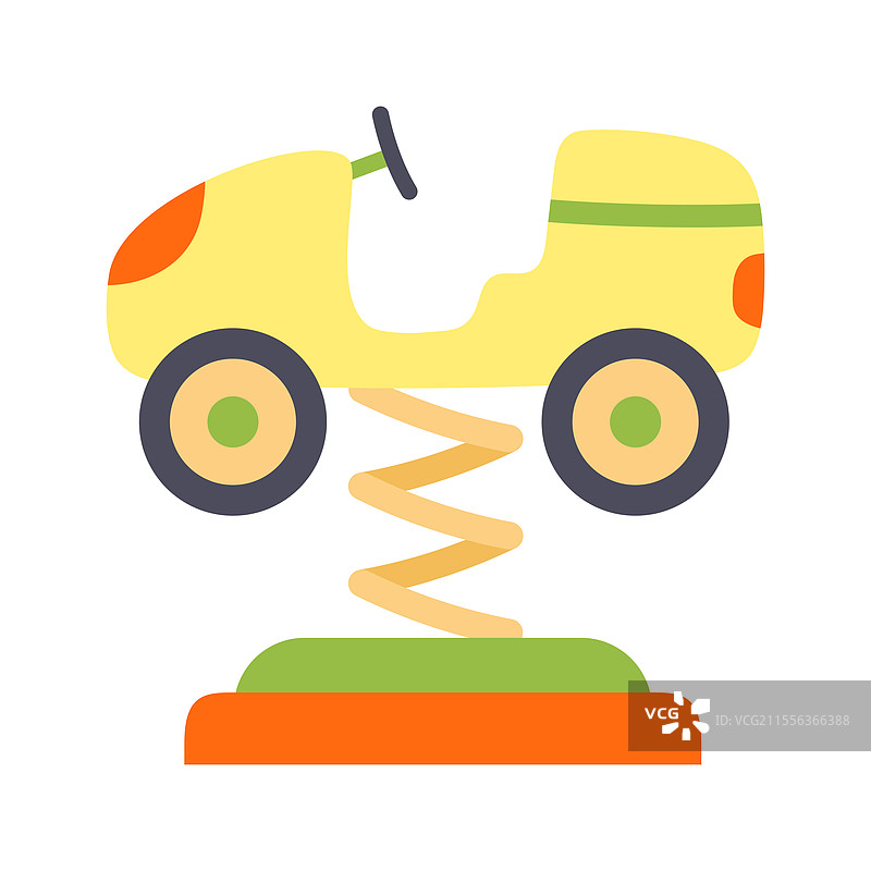 春季骑乘玩具图片素材