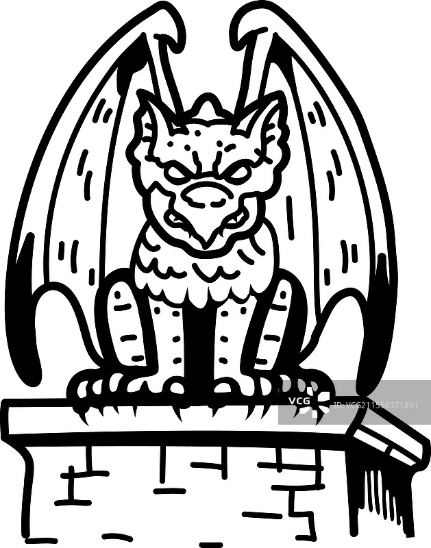 石像鬼图片素材