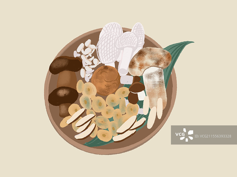 菌子火锅图片素材