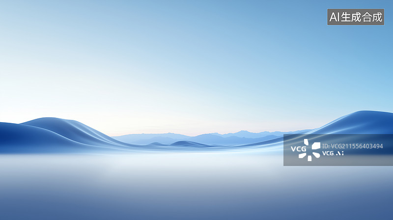 【AI数字艺术】科技感山川背景 发布会海报 汽车广告图片素材