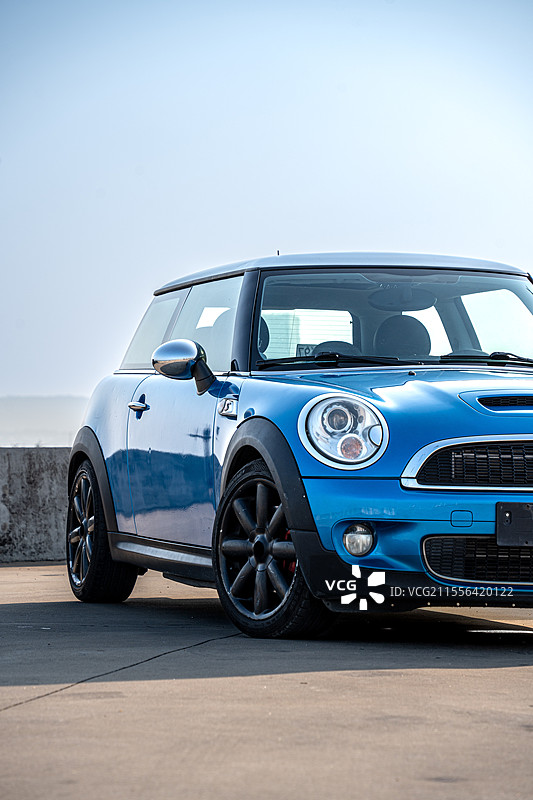 宝马迷你特写图片素材