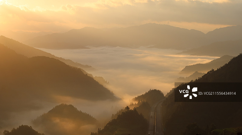 黔东南州从江岜沙原生态苗族文化旅游景区图片素材