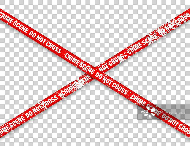 旧的磨损路障施工带红色警察标志图片素材