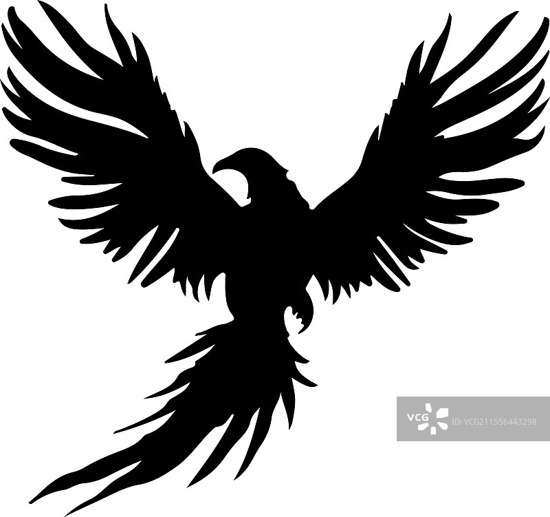 始祖鸟剪影图片素材