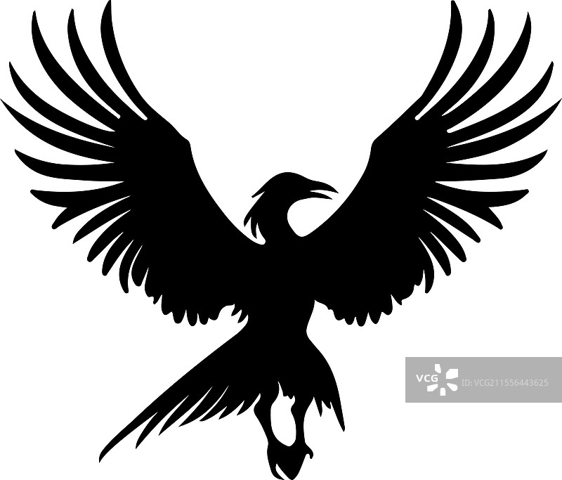 始祖鸟剪影图片素材