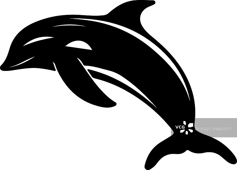 白鲸轮廓图片素材