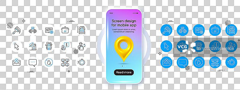 拒绝邮件食品配送和快速恢复热线图片素材
