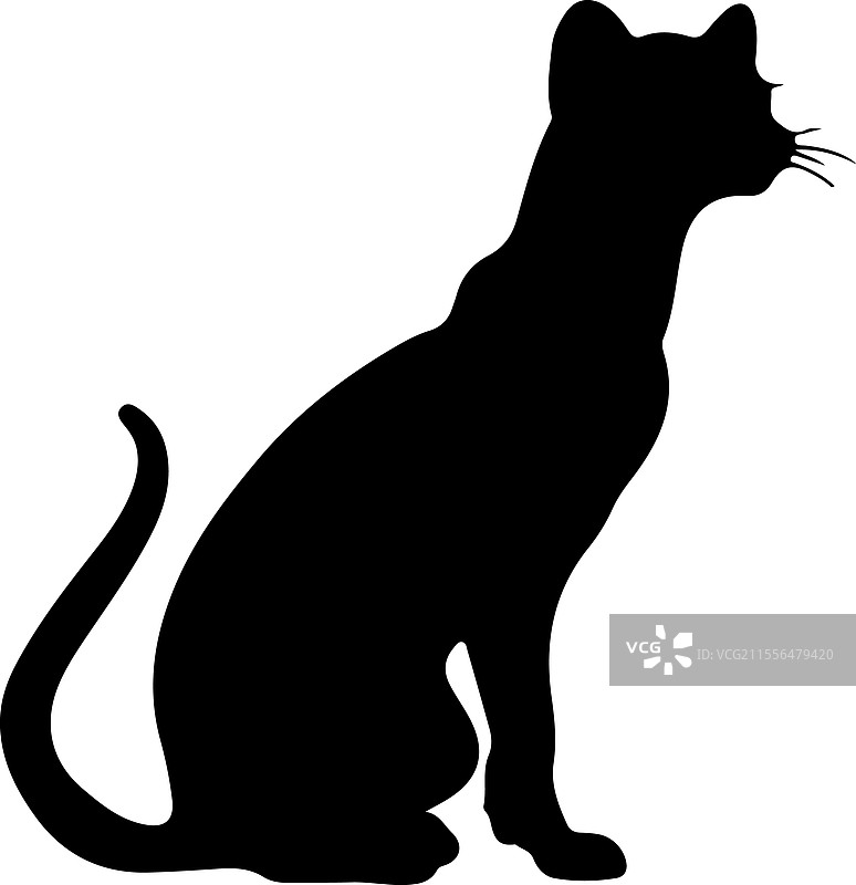 狐獴剪影图片素材