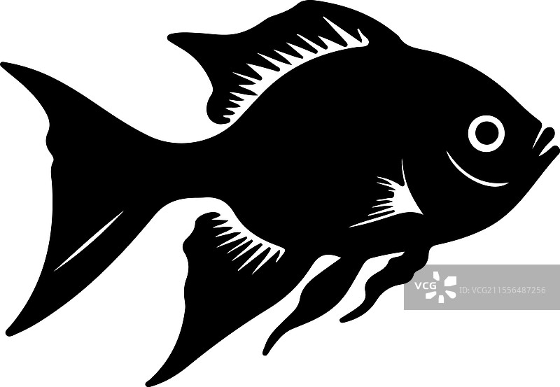 斧头鱼轮廓图片素材