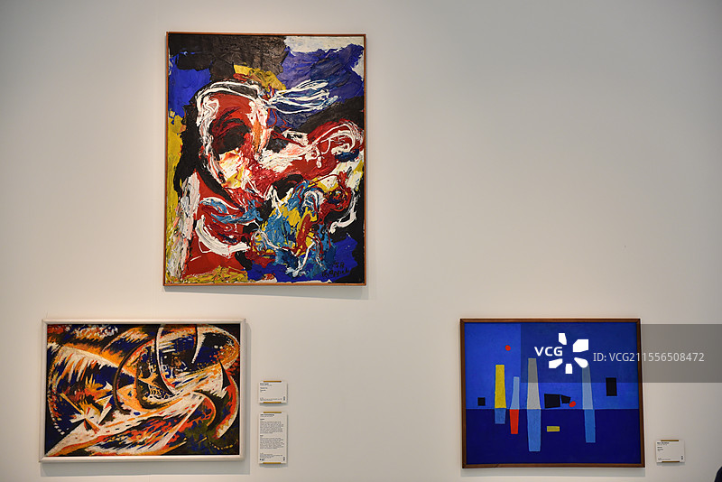 比利时安特卫普皇家美术馆Jules Schmalzigaug抽象画Speed图片素材