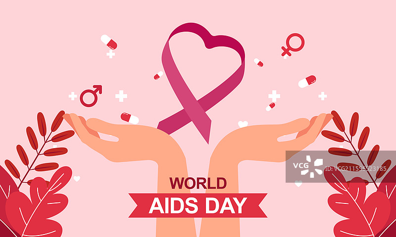 世界艾滋病日宣传图片素材