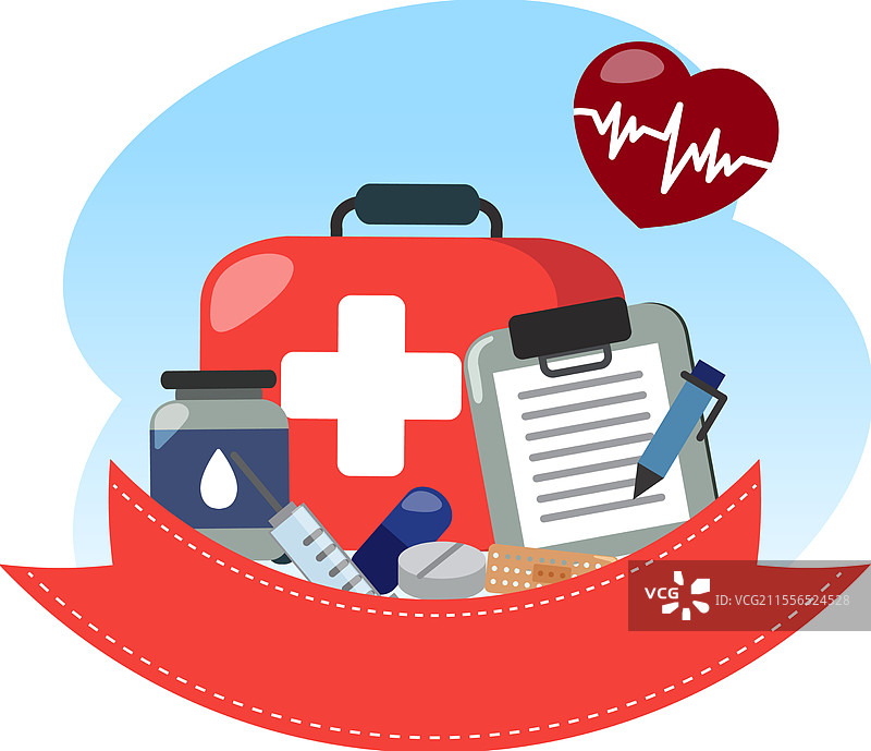 医疗用品和医疗保健符号图片素材