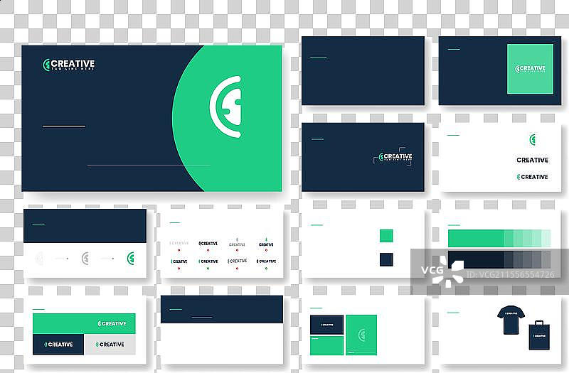 品牌指南演示模板图片素材