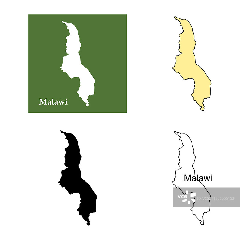 马拉维地区图标图片素材