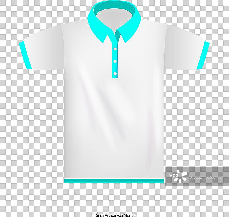 白色T恤用于样机展示 - 独立展示图片素材