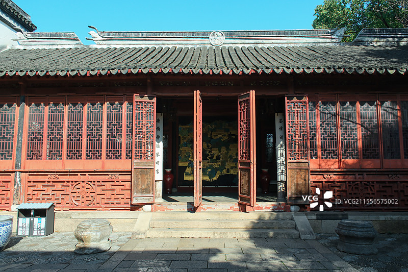 同里古镇珍珠塔园御史第图片素材