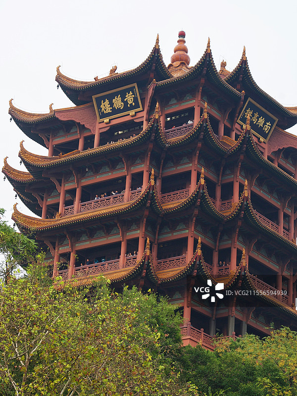 武汉黄鹤楼图片素材