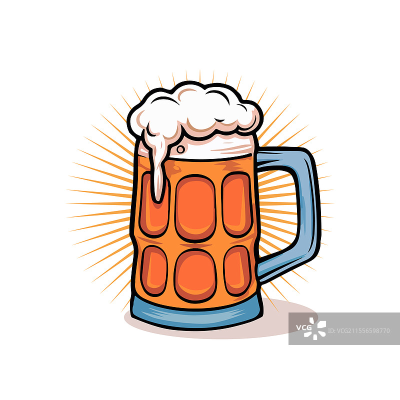 啤酒杯剪贴画和设计元素图片素材