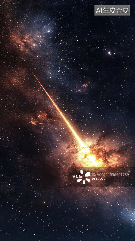 【AI数字艺术】宇宙太空星球陨石图片素材