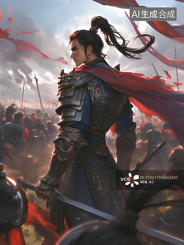 【AI数字艺术】古代名人图片素材