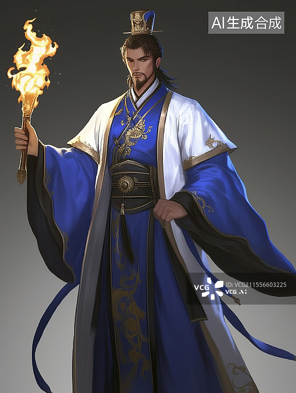 【AI数字艺术】古代名人图片素材