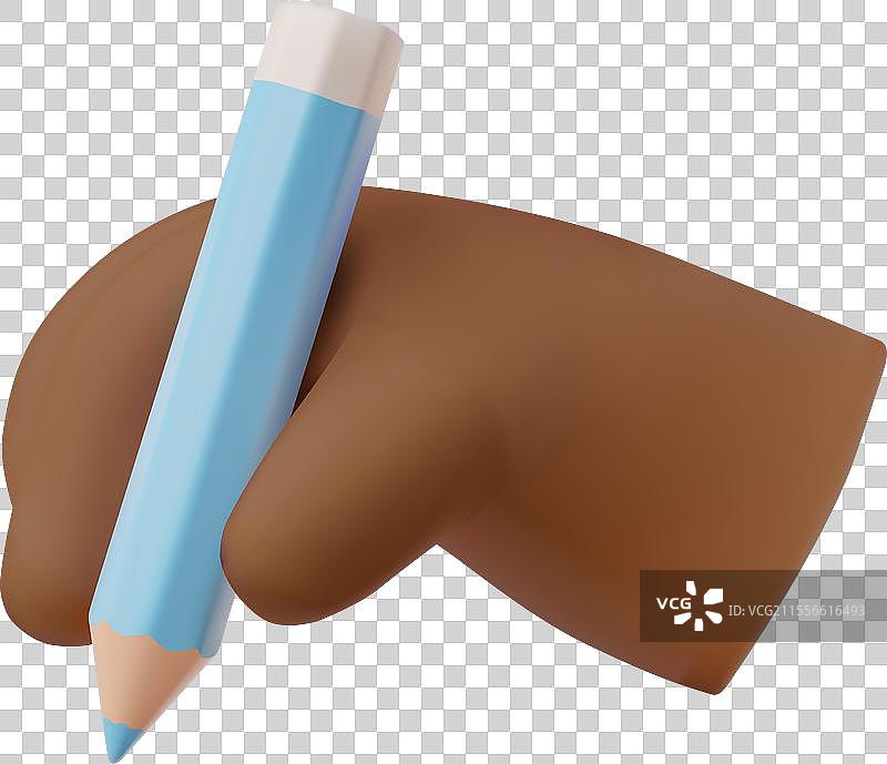 描绘一个3D手势图片素材