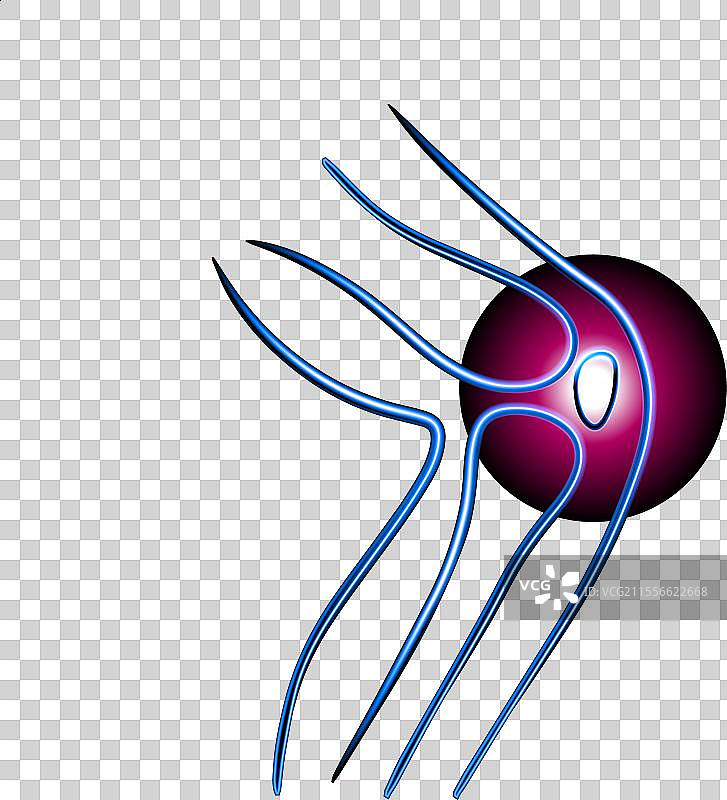 膝盖疼痛轮廓霓虹灯图片素材