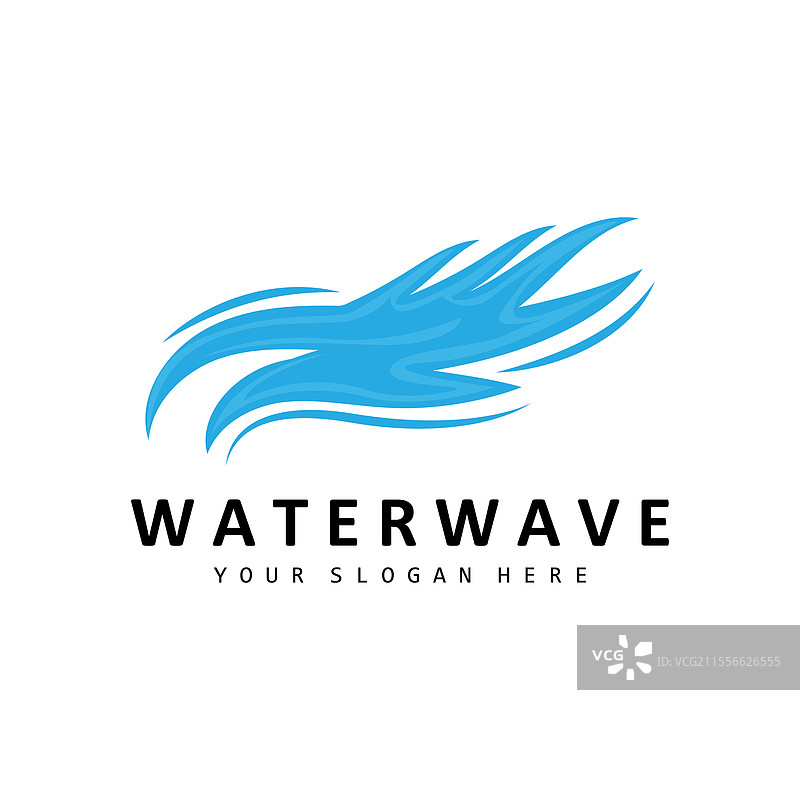 水波标志 地球元素 水翼标志图片素材