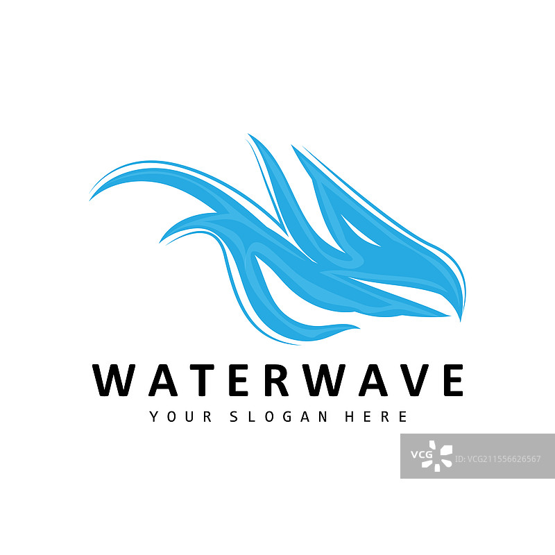 水波标志 地球元素 水翼标志图片素材