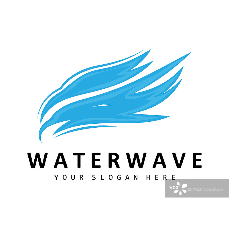水波标志 地球元素 水翼标志图片素材