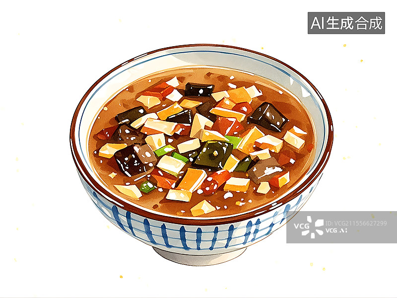 【AI数字艺术】胡辣汤图片素材
