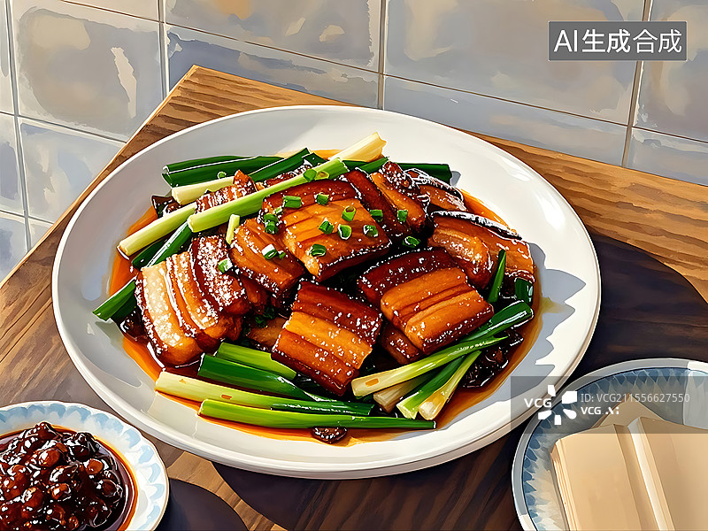 【AI数字艺术】回锅肉图片素材