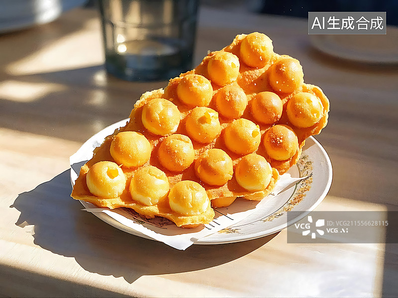 【AI数字艺术】鸡蛋仔图片素材