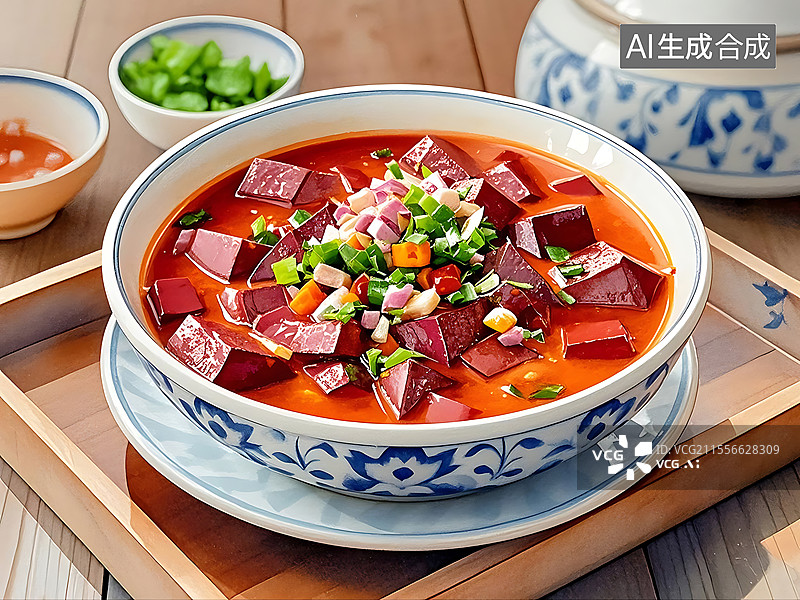 【AI数字艺术】鸡血汤图片素材