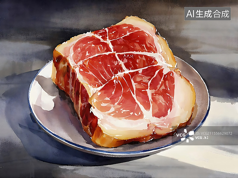 【AI数字艺术】金华火腿图片素材