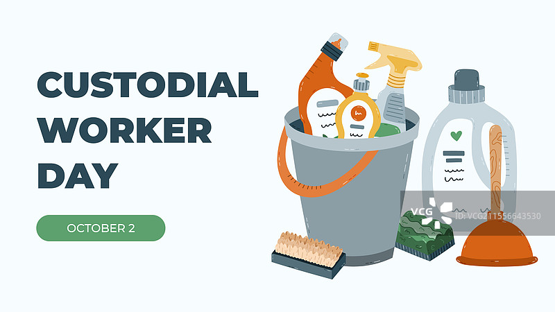 简约风格的横幅，适用于清洁服务图片素材