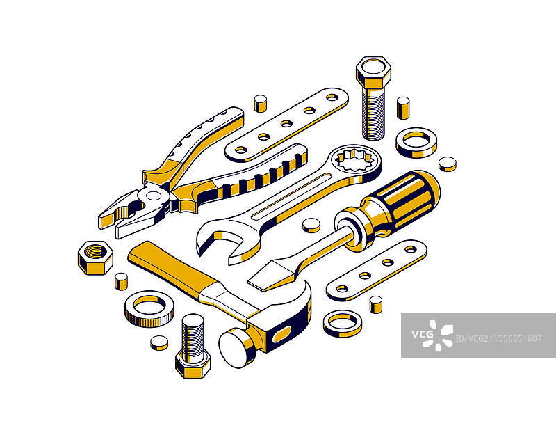 维修和维护概念技术服务图片素材