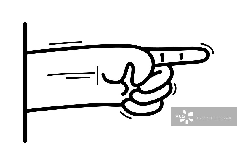 指向手或平面设计元素图片素材