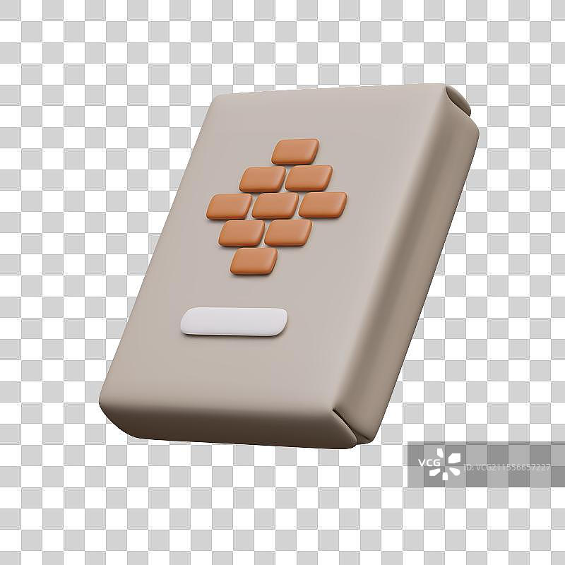 干燥的水泥腻子石膏长方形袋图片素材