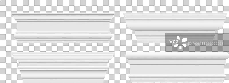 房屋檐口装饰线条图片素材